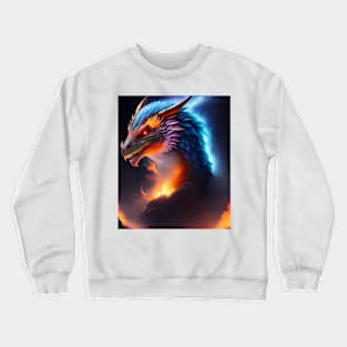 Fire dragon Crewneck Sweatshirt